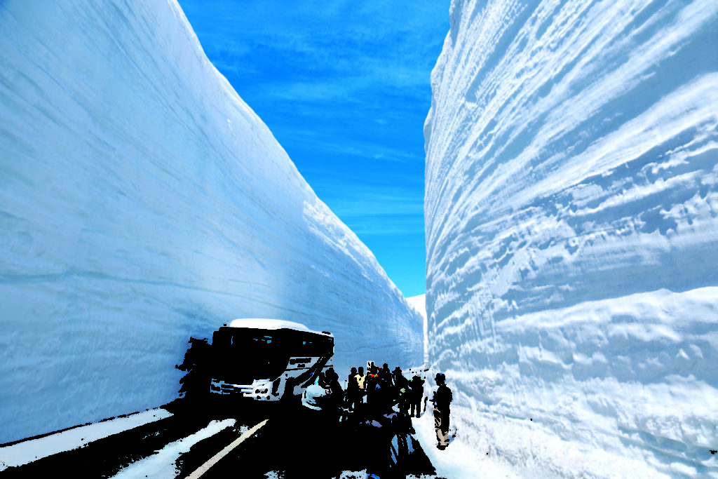 【全国旅行支援】雪の大谷ウォークと黒部峡谷トロッコ列車　湯神子温泉	🎫地域限定クーポン最大¥2,000分