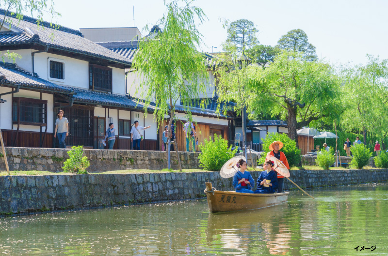 宿泊/日本三名園・岡山後楽園と倉敷美観地区
