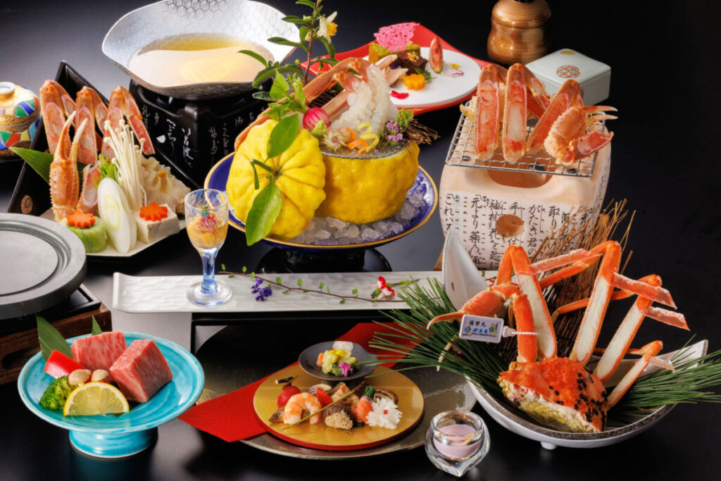 宿泊/【YUTORI】松葉がに付カニ会席を食す！　山陰の名湯　湯村温泉