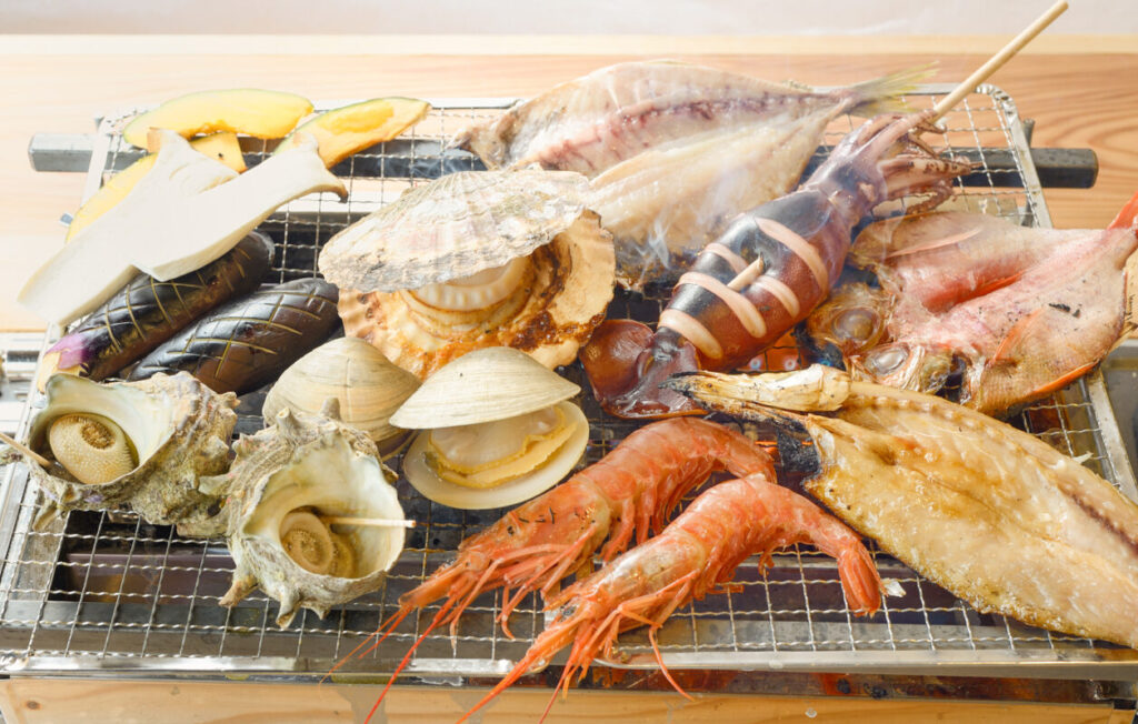 日帰り/沼津ｄｅ海鮮浜焼き食べ放題と三島スカイウォーク(岡・豊刈)🎀2㌽