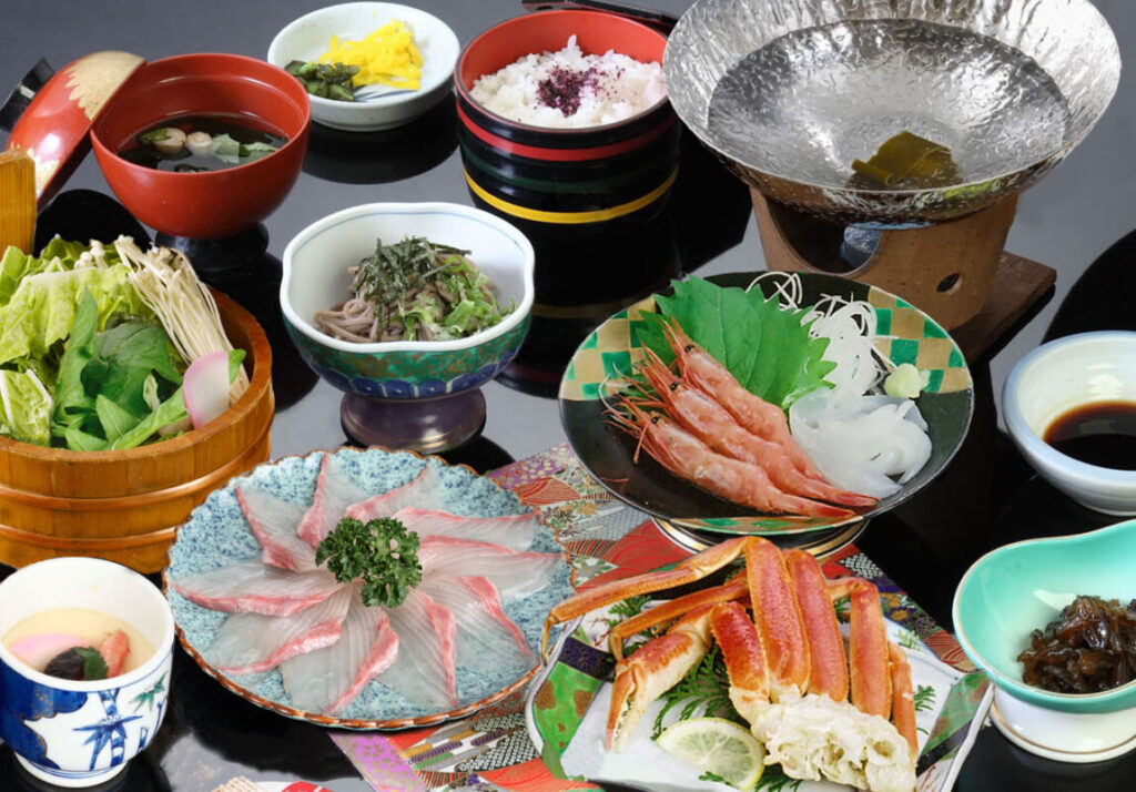 日帰り/伊根ぶりしゃぶ＆かに膳と日本三景天橋立