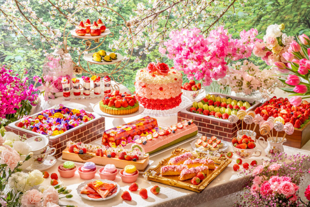 日帰り/ヒルトン名古屋いちごスイーツビュッフェ