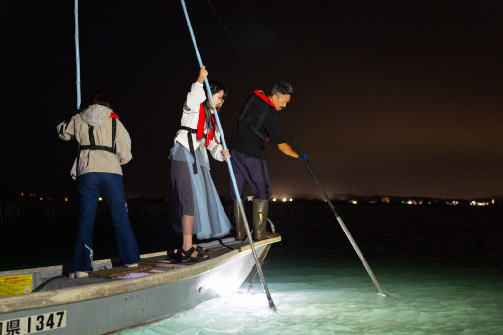 【日帰り】浜名湖の伝統漁「たきや漁」に挑戦！!獲れたて漁師飯を満喫！！🎀３㌽