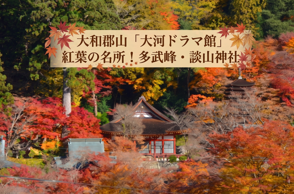 【日帰り】大和郡山「大河ドラマ館」 多武峰・談山神社