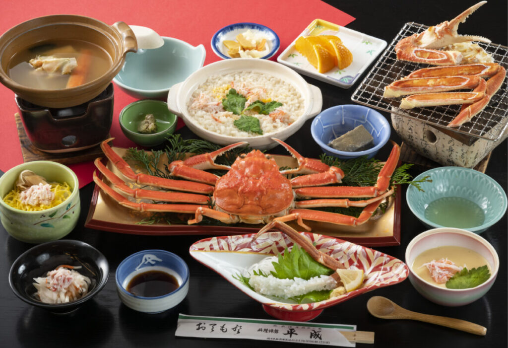 【日帰り】越前活かに会席　活かに約2.5杯使用！