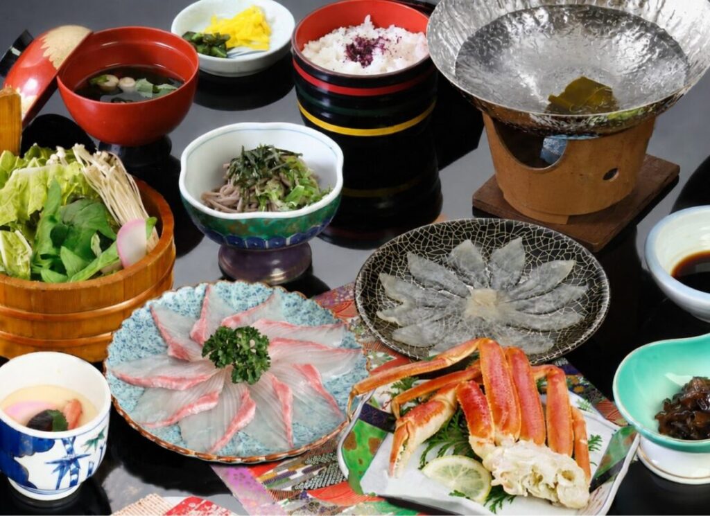 【日帰り】豪華冬味覚　ぶり・かに・ふぐ御膳と日本三景天橋立